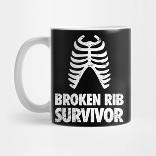 Survivor - Get Well Gift Fractured Broken Rib Mug